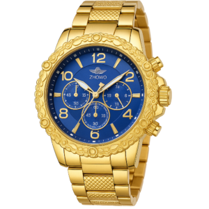 ZHOWE Regal Series Chronograph – Gold & Black